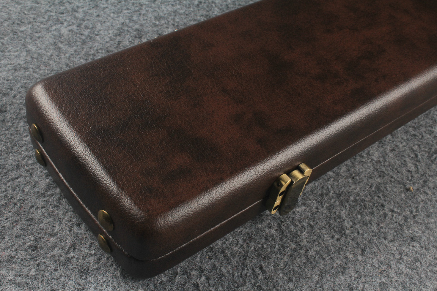 handmade 3 compartments quality wide 3/4 cue case