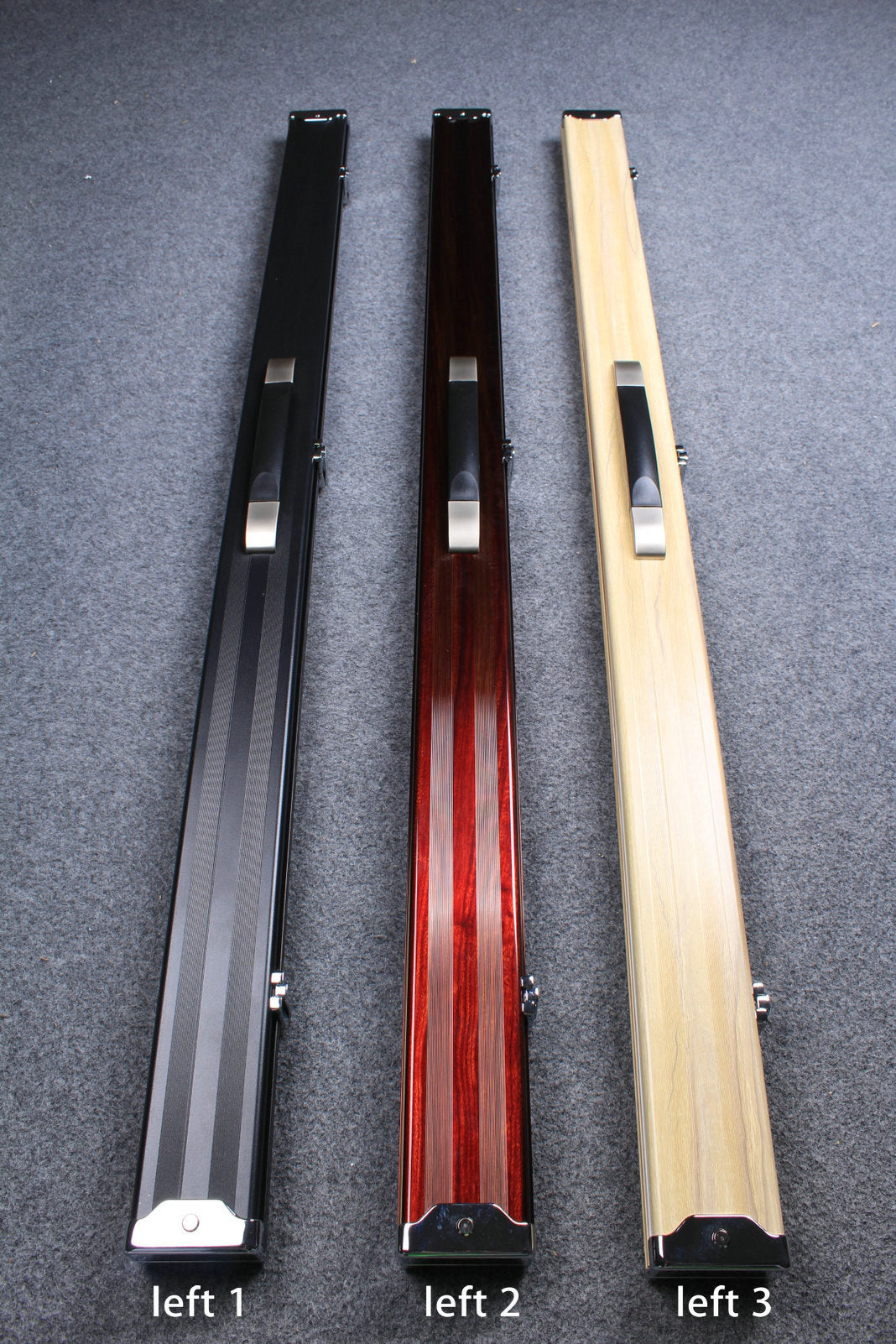 deluxe 3/4 aluminium cue case 124.5 cm , with 2 slots